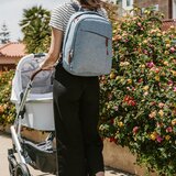 Uppababy torba za pripomočke V2 nahrbtnik gregory - blue mélange UB-0919-DPB-WW-GRG | Shoptok.si