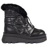 SEASTAR Women's black snow boots with black fur on a platform | shoptok.hr