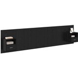 vidaXL uzglavlje s ormarićem s ladicama crni hrast 337 x 32,5 x 80 cm | shoptok.hr