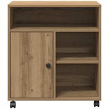  Držač za printer s pohranom hrast artisan 60 x 50 x 67 cm | shoptok.hr