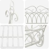  Ljuljačka Čelik 112 x 60 x 126,5 cm Antič White | shoptok.hr