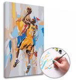  Slikanje po številkah KOBE BRYANT 24 | nizka težavnost Cene