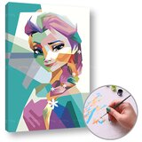 Artmie slikanje po brojevima ZAMRZNUTA ELZA 40x60 cm | ePonuda.com