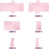 vidaXL Brisače za ležalnik 2 pcs Roza 210 x 75 cm | Shoptok.si