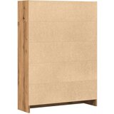 vidaXL Knjižna omara artisan hrast 80x24x109 cm inženirski les | Shoptok.si
