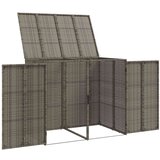  Kutija za smeće 2 pcs Siva 65 x 80 x 115 cm Polietilen | shoptok.hr