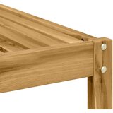  stol Čvrsto drvo akacije Bijela 59 x 59 x 37 cm | shoptok.hr
