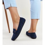 Gemre Navy blue matte finish loafers Rubiania | shoptok.hr
