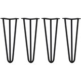 Monster 4 x 14" sponke za lase - 3 kraki - 12 mm - črne, (5000151855) | Shoptok.si