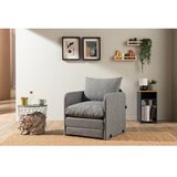 Atelier Del Sofa fotelja na razvlačenje saga single light grey