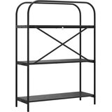  Polica Crni hrast 80 x 30 x 109 cm Konstruirano drvo | shoptok.hr