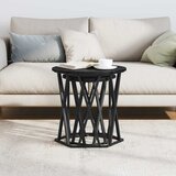  Kava Stol 2 pcs Crni hrast Inženjerska drva i čelik | Eponuda.com