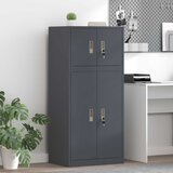  Ormarić za pohranu 2 kom. Antracit 60 x 40 x 130 cm Čelik | shoptok.hr
