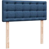  Krevet s oprugama i madracem plavi 120 x 200 cm od tkanine | shoptok.hr