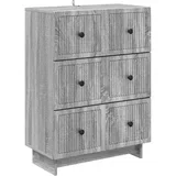 Ormar s ladicama Siva sonoma 66 x 34 5 x 90 cm - Siva sonoma