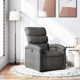 vidaXL naslanjač iz temno sivega blaga | Shoptok.si