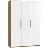 MID.YOU omara s klasičnimi vrati, bela, barve hrasta | Shoptok.si