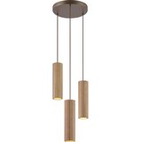 Brilliant visilica na sajli lakewood 3xGU10/10W/230V prečnik 28 cm braon | Eponuda.com