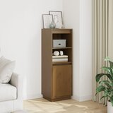 Visoka komoda boja meda 37 x 34 x 110 cm od masivne borovine | Eponuda.ba