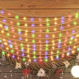  Vilinski rasvjetni lanac 20 m 200 LED šareni 8 funkcija | shoptok.hr