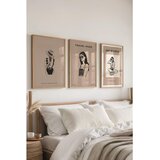 WALLXPERT Ç-300518 - 3040 set dekorativnih slika u više boja (3 komada) | Eponuda.com