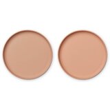Liewood set 2 krožnikov iz silikona brandon pale tuscany/tuscany rose mix | Shoptok.si