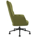  Stolica za opuštanje svjetlozelena baršunasta | shoptok.hr