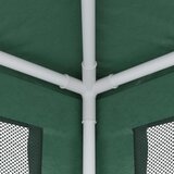 Šator za zabave s 4 mrežasta bočna zida zeleni 2 5 x 2 5 m HDPE | shoptok.hr