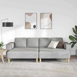  Set sofe 3 pcs Siva boja oblaka tkanina | shoptok.hr