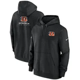 Nike Cincinnati Bengals Club Sideline Fleece Pullover pulover s kapuco