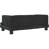 Krevet za pse crni 80 x 45 x 30 cm baršunasti | Eponuda.ba
