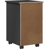  Mobilni ormar s kotačem Sivi 34 x 39 x 56 cm Masivna borovina | shoptok.hr