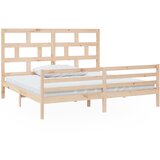 The Living Store Posteljni okvir iz borovine 200x200 cm - Posteljni Okvir, (21525598) | Shoptok.si