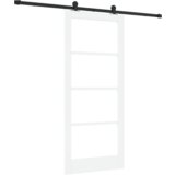 vidaXL Klizna Vrata s Hardverom 'ORKDAL'Bijela 86x198,5 cm | shoptok.hr