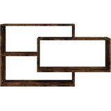  Zidna polica boja hrasta 104 x 20 x 58,5 cm konstruirano drvo | shoptok.hr