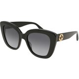 Gucci GG0327S 001 ONE SIZE (52) Črna/Siva Cene