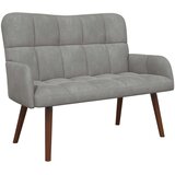 SOFA za dvije osobe Svjetlosiva 115 x 61 x 87 cm Baršun | shoptok.hr