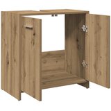  za umivaonik smeđa boja hrasta 60x33x60 cm drveni | shoptok.hr