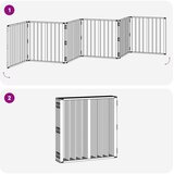  Vrata za pse 6 pcs Crna 60 x 60 cm Cinkani čelik | shoptok.hr