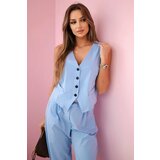 Kesi Włoski Vest + pants set blue | Shoptok.si