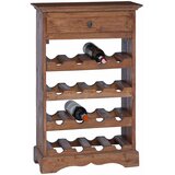  Stalak za vino 55 x 23 x 85 cm Čvrsto mahagonijsko drvo | shoptok.hr