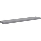  Plutajuće zidne police 4 kom sive 120 x 23,5 x 3,8 cm MDF | shoptok.hr