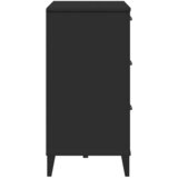  Komoda VIKEN crna 80 x 40 x 80 cm od konstruiranog drva | shoptok.hr