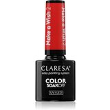 Claresa SoakOff UV/LED Color Make a Wish gel lak za nohte odtenek 2 5 g Cene