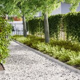 vidaXL Nerjaveče jeklo 100 x 0.5 x 15 cm Vzdržljivo Obroba za vrt Cene