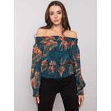 Italy Moda Blouse-DHJ-BZ-15175-1.11P-sea | shoptok.hr