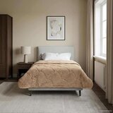  Poletna odeja Taupe 155 x 220 cm Mikrofibra in Teddy flis, (5000284313) | Shoptok.si
