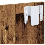 Ormarić za krevet Zidne 2 pcs Staro drvo 48.5 x 32.5 x 80 cm | shoptok.hr
