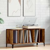 vidaXL Ormarić za gramofone staro drvo 100x38x48 cm konstruirano drvo | shoptok.hr