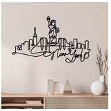 Wallity Zidna dekoracija Newyork, 120x67cm, Crna | Eponuda.ba